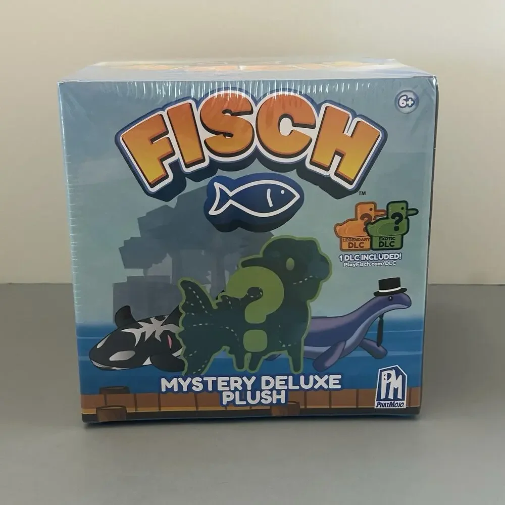 FISCH Mystery Deluxe Plush & DLC PhatMojo Random Collectible NEW